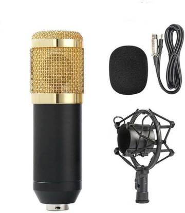 Techtest Bm-800 Condenser Microphone Studio Recording Mic with Shock Microphone
