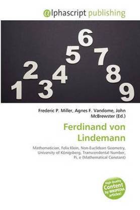 Ferdinand Von Lindemann: Buy Ferdinand Von Lindemann by unknown at Low ...