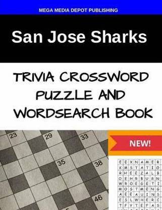 San Jose Sharks Trivia Crossword Puzzle and Word Search Book ...