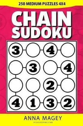picture Sudoku 4X4 Medium 250 medium chain sudoku puzzles 4x4