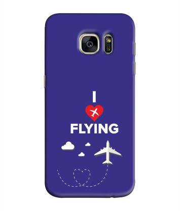 whats your kick Back Cover for Love Flying For Samsung Galaxy S7 Edge