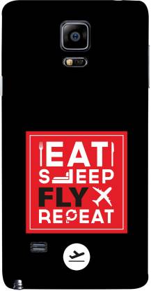 whats your kick Back Cover for Eat Sleep Fly Repeat For Samsung Galaxy Note Edge