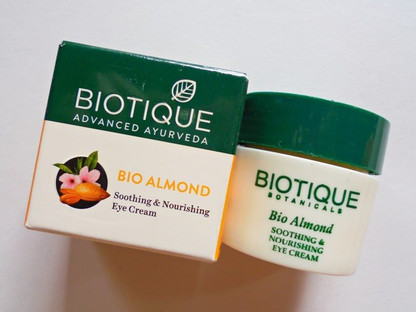 biotique almond under eye cream
