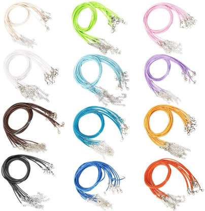 Multi Color Soft Leather Necklace Cord 