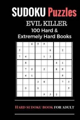 Sudoku Puzzles Book Hard And Extremely Difficult Games For Evil Genius Buy Sudoku Puzzles Book Hard And Extremely Difficult Games For Evil Genius By Glover James D At Low Price In India