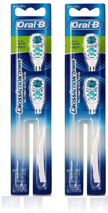 oral b cross action power replacement heads