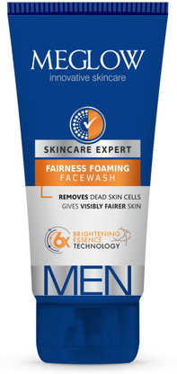 meglow face wash for men