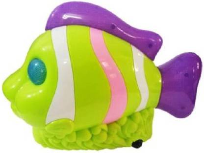 Kude Collection Musical Lighting Cartoon Fish for Kids - Musical Lighting  Cartoon Fish for Kids . Buy Fish toys in India. shop for Kude Collection  products in India. 