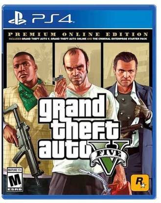 Ps4 Gta 5 Premium Online Edition Premium Online Edition Price In India Buy Ps4 Gta 5 Premium Online Edition Premium Online Edition Online At Flipkart Com