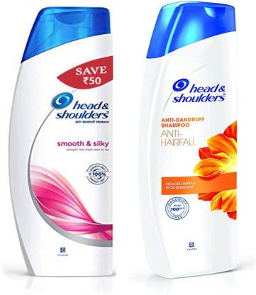 HEAD & SHOULDERS Anti-hair fall and Smooth & Silky - Price in India, Buy  HEAD & SHOULDERS Anti-hair fall and Smooth & Silky Online In India,  Reviews, Ratings & Features 