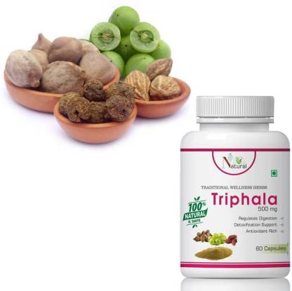 NATURAL Triphala herbal capsules for helps to stimulate hair growth 100%  Ayurvedic Price in India - Buy NATURAL Triphala herbal capsules for helps  to stimulate hair growth 100% Ayurvedic online at 