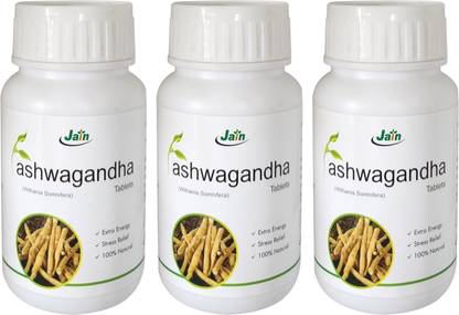 jain ashwagandha tablet 60 s pack of 3