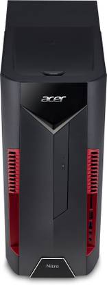 Acer Nitro 50 (DG.E0RSI.002) Gaming Tower with Ryzen 7 (2700) 16 GB RAM 1 TB Hard Disk 256 GB SSD Capacity 6 GB Graphics Memory