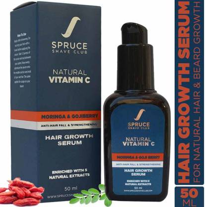 SPRUCE SHAVE CLUB Hair Serum With Vitamin C | Reduces Hair Fall - Price in  India, Buy SPRUCE SHAVE CLUB Hair Serum With Vitamin C | Reduces Hair Fall  Online In India,