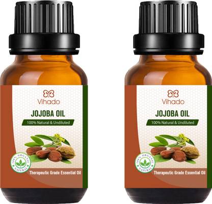 Vihado Best Jojoba Oil, (for Hair, Skin & Face Care) (30 ml ...