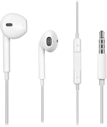 white earphones