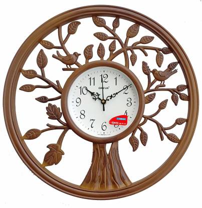 Ajanta Og 42 Cm X Wall Clock, Wooden Wall Clocks Flipkart India