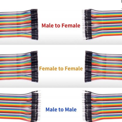 Male to Female Female to Female Jumper Cabl CBL 120pcs Wire Male to Male 