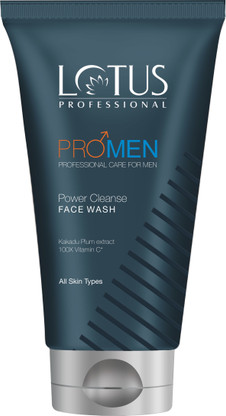 lotus face wash men