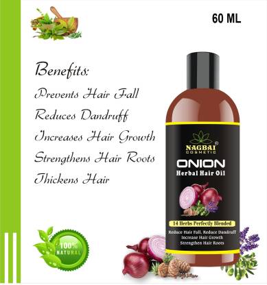 nagbai onion oil for hair growth with 14 Essential Oil Hair Oil - Price in  India, Buy nagbai onion oil for hair growth with 14 Essential Oil Hair Oil  Online In India,