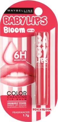 Maybelline New York Baby Lips Bloom Spf 16 Peach Blossom Price In India Buy Maybelline New York Baby Lips Bloom Spf 16 Peach Blossom Online In India Reviews Ratings Features Flipkart Com
