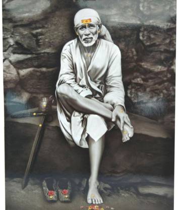 Shirdi Saibaba Wallpaper photo paper Poster Full HD Without Frame for  Living Room,Bedroom,Office,Kids Room,Hall,Home Decor | (13X19) Photographic  Paper - Religious posters in India - Buy art, film, design, movie, music,  nature