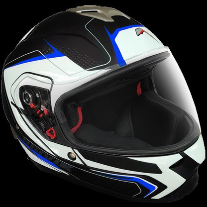 MAVOX FX22.D2P Blue on Black Motorbike 