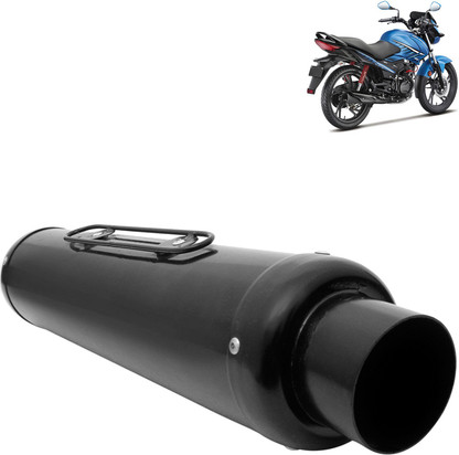 hero glamour bike silencer