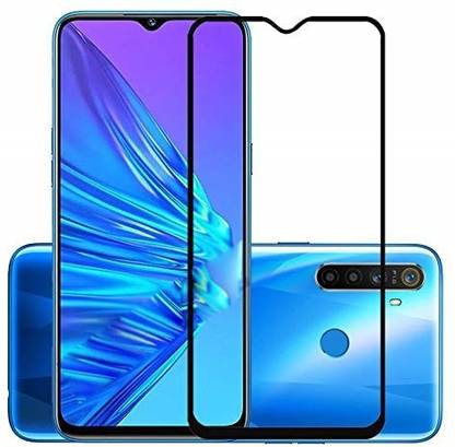 NKCASE Edge To Edge Tempered Glass for Realme 5, Realme 5s, Realme 5i