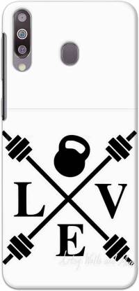SKYCO Back Cover for SKYCO back cover forSamsung Galaxy M30 - LOVE VS GYM