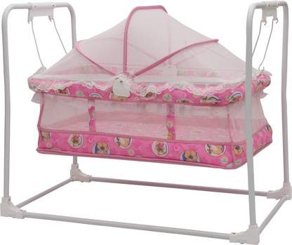 Stepupp Newborn Baby Littlenest Bassinet Cradle With Mosquito Net Canopy And Wheel Buy Baby Care Products In India Flipkart Com