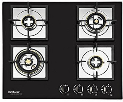hindware flora 4b brass burner hob 4 automatic