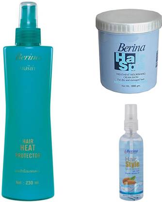 Berina Hair Spa 1000ml with Heat protector and Hair serum combo Hair Serum - Price in India, Buy Berina Hair Spa 1000ml with Heat protector and Hair serum combo Hair Serum Online Berina Hair Spa 1000ml with Heat protector and Hair serum combo Hair Serum - Price in India, Buy Berina Hair Spa 1000ml with Heat protector and Hair serum combo Hair Serum Online