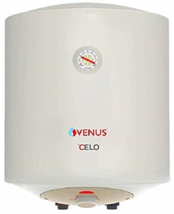 Venus 10 L Storage Water Geyser (Venus Celo 10CV 10-Litre Vertical Storage Water Heater (Ivory), Ivory)
