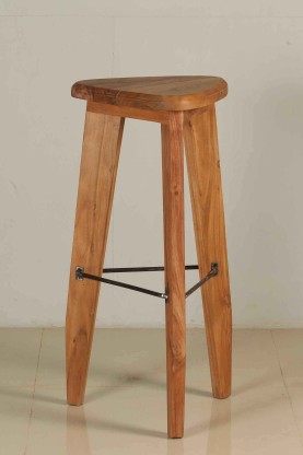 tall wooden stool