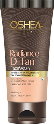 oshea herbals d tan face wash