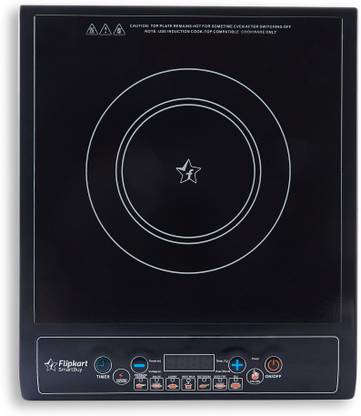 Flipkart SmartBuy Induction Cooktop  (Black, Push Button) at Rs. 999