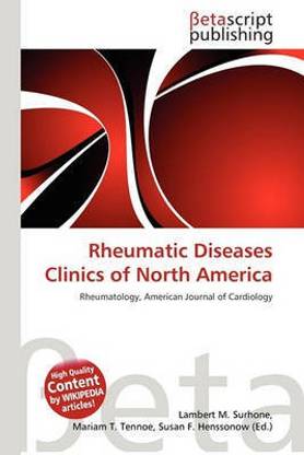 Rheumatic Diseases Clinics Of North America Buy Rheumatic Diseases Clinics Of North America By Unknown At Low Price In India Flipkart Com