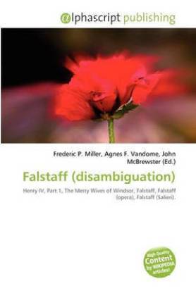 Falstaff (Disambiguation)