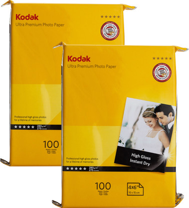 kodak 4x6 photo paper