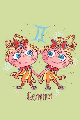 Gemini Zodiac Sign Art Wall Poster Without Frame Paper Print Quotes Motivation Posters In India Buy Art Film Design Movie Music Nature And Educational Paintings Wallpapers At Flipkart Com