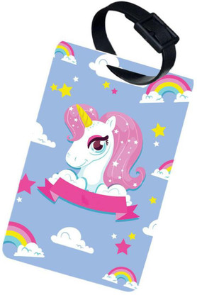 Luggage tag unicorn Clearance