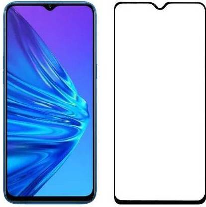 NKCASE Edge To Edge Tempered Glass for Realme 5, Realme 5s, Realme 5i