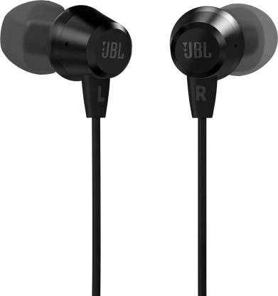 JBL C50HI Wired Headset with Mic  (Black, In the Ear) thumbnail