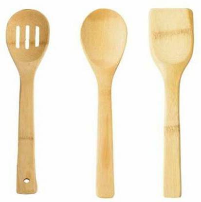 Neerak Nrt Wspat 03 Cooking Utensils Wooden Spoon Spatula Bamboo Kitchen Tools Set Of 3 Yellow Kitchen Tool Set Price In India Buy Neerak Nrt Wspat 03 Cooking Utensils Wooden Spoon Spatula Bamboo Kitchen
