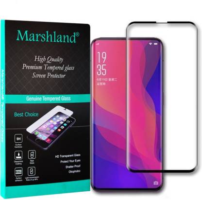 MARSHLAND Edge To Edge Tempered Glass for Oppo Find X
