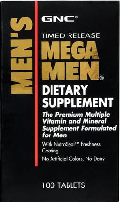 gnc mega men multivitamin with timed release formula