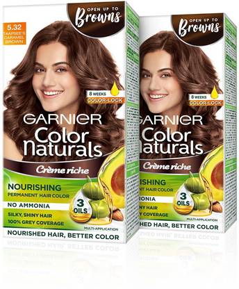 GARNIER Naturals Creme ,  Caramel Brown - Price in India, Buy GARNIER  Naturals Creme ,  Caramel Brown Online In India, Reviews, Ratings &  Features 
