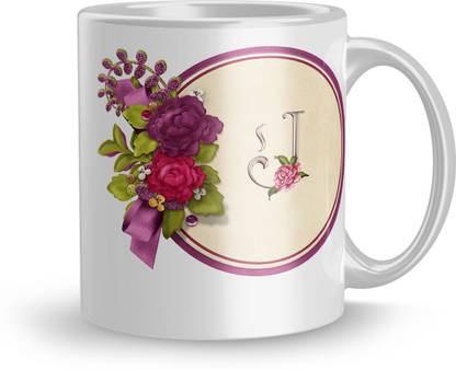 Dreamcart Letter J Alphabet Gift For Special Love Mug Mug3476 Ceramic Coffee Mug Price In India Buy Dreamcart Letter J Alphabet Gift For Special Love Mug Mug3476 Ceramic Coffee Mug Online
