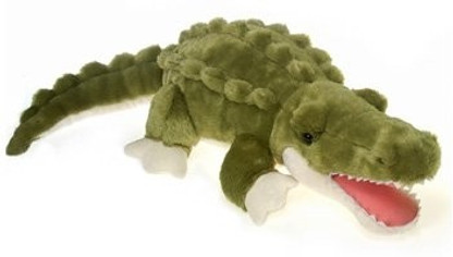 green alligator plush